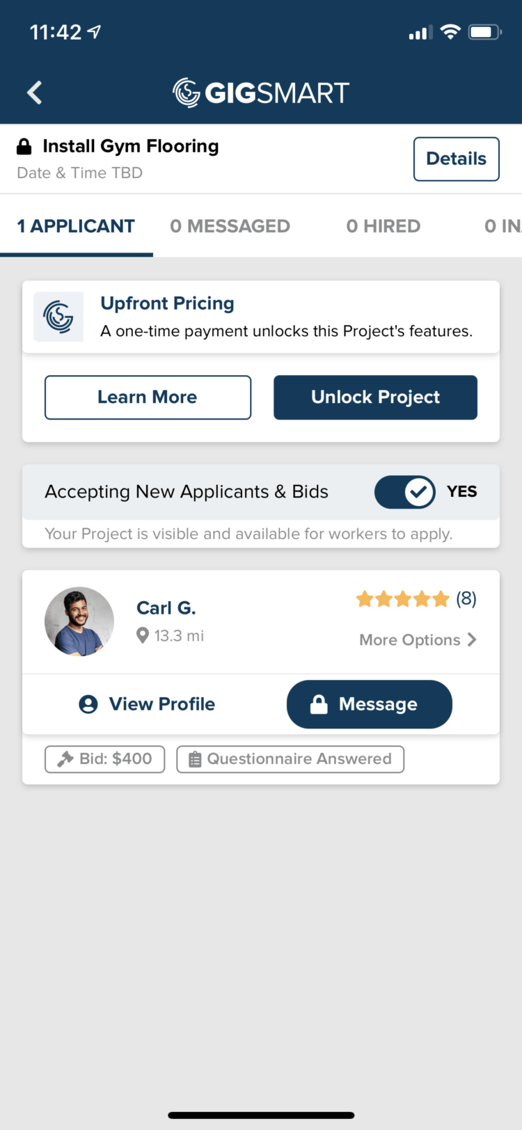 Connect with local applicants