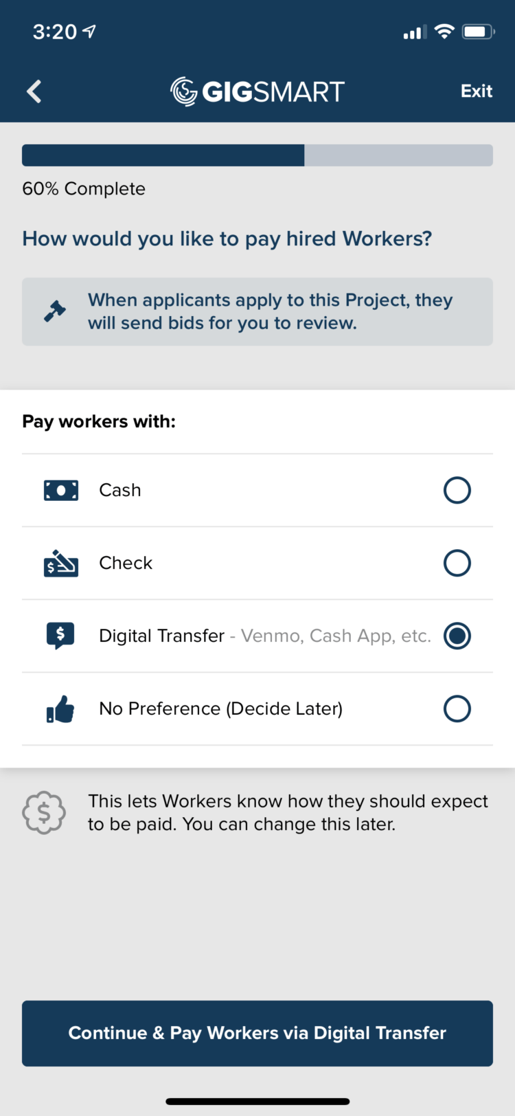 Pay your way