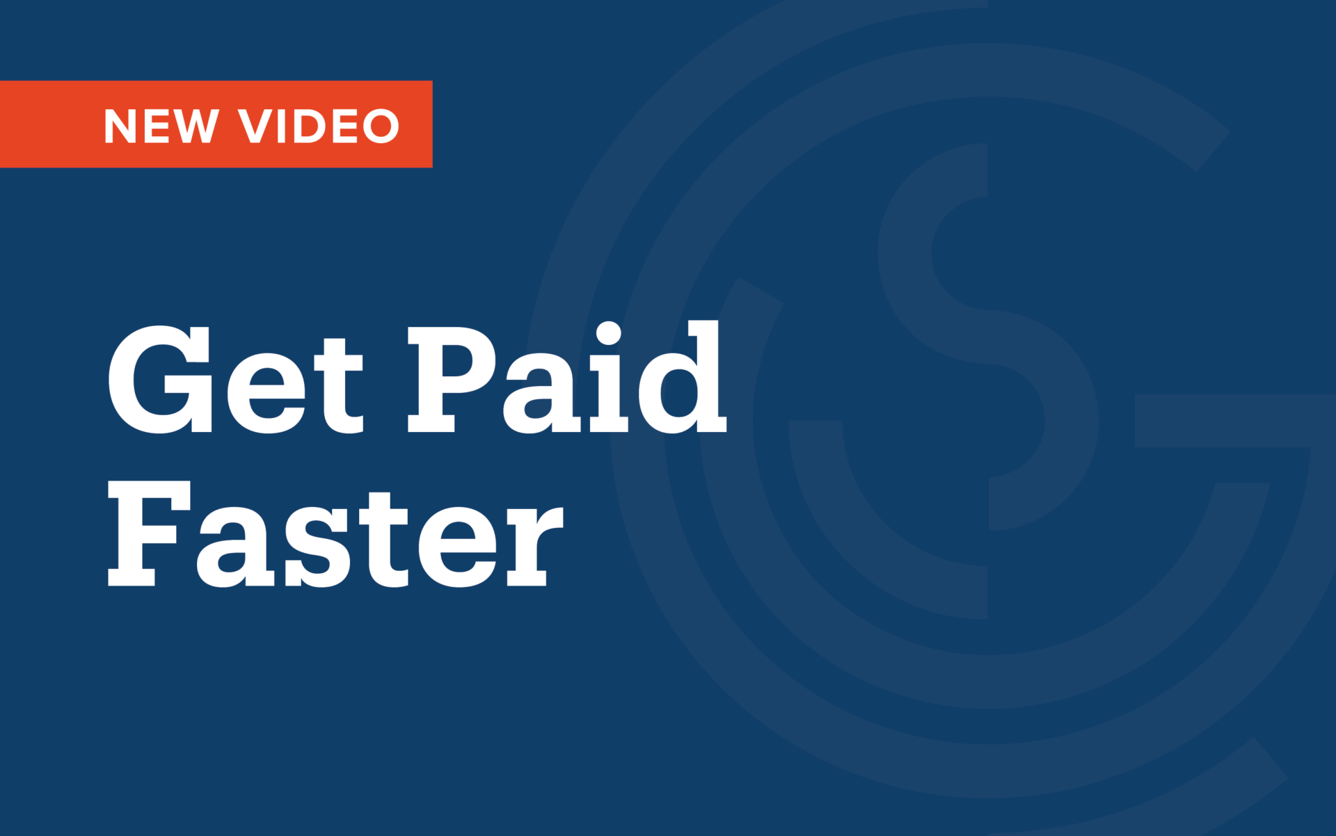 Get paid faster with Get Gigs!